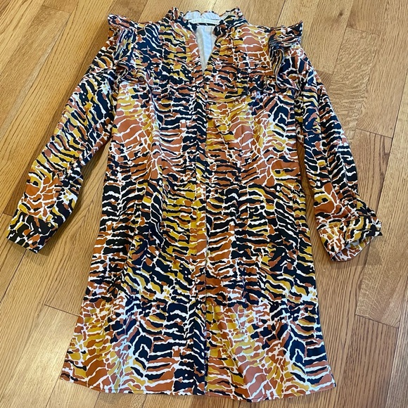 Marie Oliver Dresses & Skirts - Marie Oliver Westie Dress. NWOT. Giraffe print. Size XS.